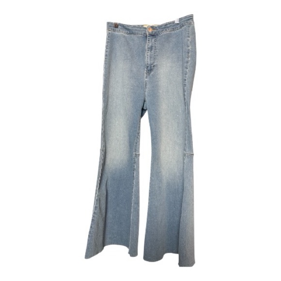 Free People Just Float On Flare Jeans Size 30 New Without Tag - Picture 5 of 6